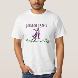 Camiseta Lugar de nascimento de NOLA Nova Orleães da rua de
