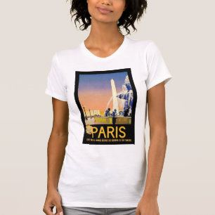 Camiseta Lugar del la Concorde do ~ de Paris