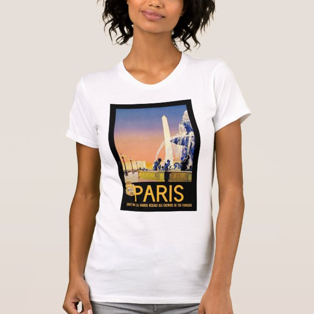 Camiseta Lugar del la Concorde do ~ de Paris (Frente)