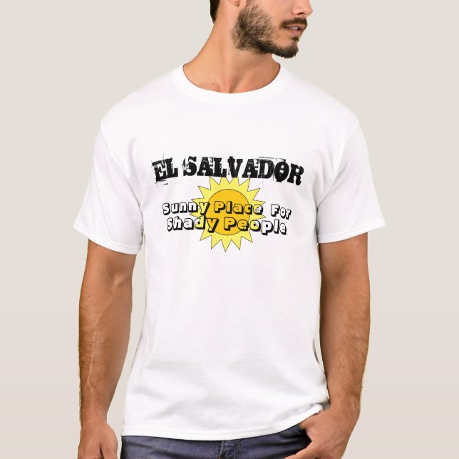Camiseta Lugar ensolarado, para, pessoas obscuros, EL (Frente)