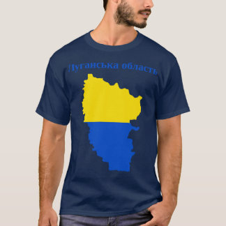 Camiseta Luhansk Oblast Ucrânia