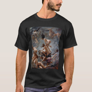 Camiseta Luis Falero Witches indo para a Paintin do Sabá