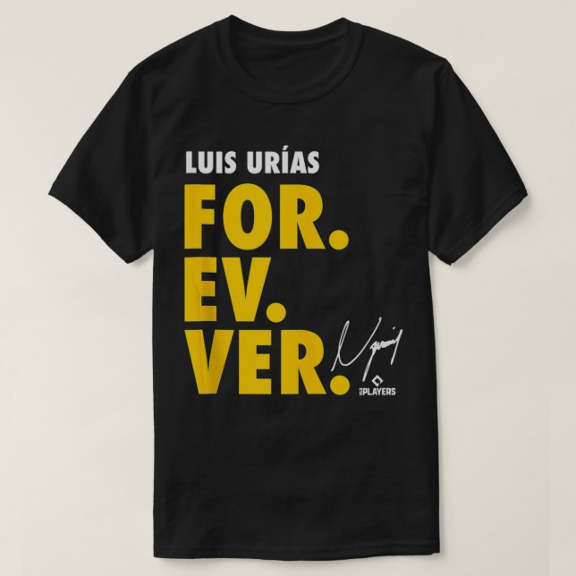 Camiseta Luis Urias Forever Baseball Sports  Apparel  (Frente do Design)