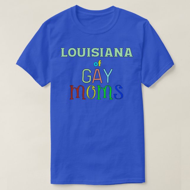 Camiseta Luisiana De Mães Gay (Frente do Design)
