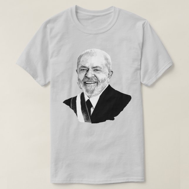 Camiseta Luiz Inacio Lula da Silva (Frente do Design)