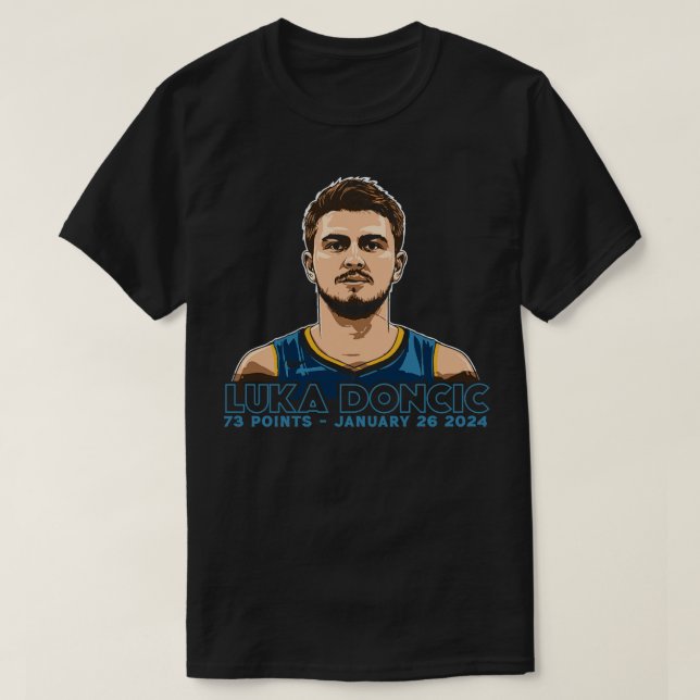 Camiseta Luka Doncic 73 Pontos (Frente do Design)