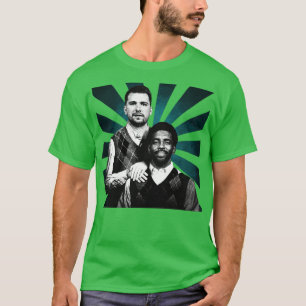 Camiseta Luka e Kyrie Step Brothers Retro Pixel 70s TShir