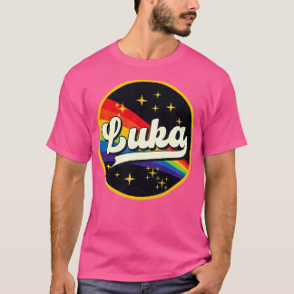 Camiseta Luka Rainbow No Space Vintage Style