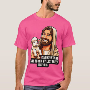 Camiseta Luke 156 Eu Encontrei Minha Ovelha Perdida
