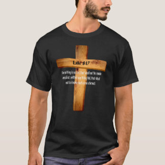 Camiseta Luke 8 17 Jesus Imita Escritura Santa Bíblia2850pn