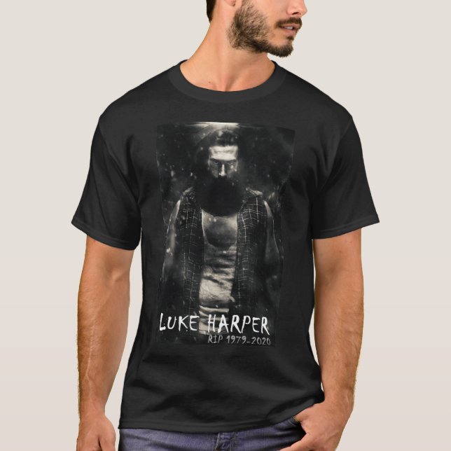 Camiseta Luke Harper - RIP Camisa-T Essencial (Frente)