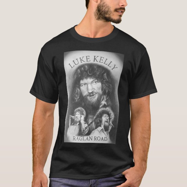 Camiseta Luke Kelly T Shirt Design (Frente)