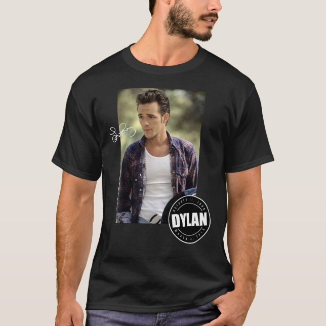 Camiseta LUKE PERRY RIP TRIBUTE Essential T-Shirt (Frente)