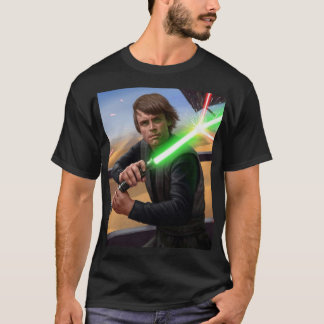 Camiseta Luke Skywalker – Return of the Jedi Green Saber