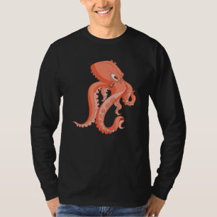 Camiseta Lula do Mar Kraken Mergulho Oceano Polvo