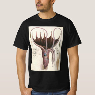 Camiseta Lula Guarda-Chuva, Animais Marinhos Antigos