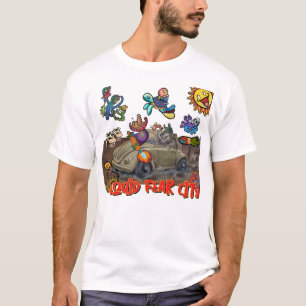 Camiseta Lula Medo Cidade Rino Edição T-Shirt