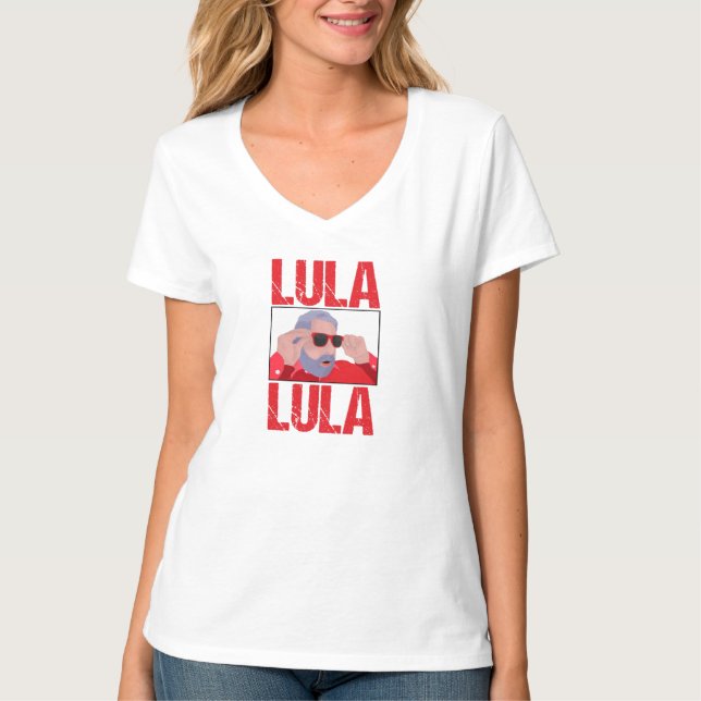 Camiseta Lula Meme com óculos Sunitas (Frente)