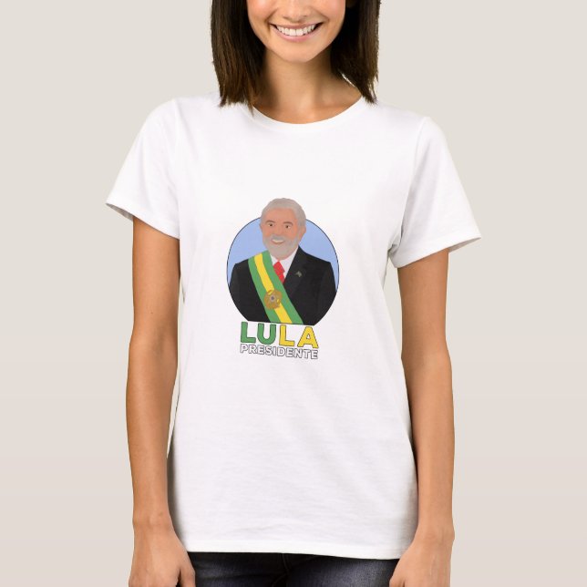 Camiseta Lula Presidente (Frente)