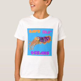 Camiseta Lula Salve nossos oceanos