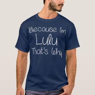 Camiseta LULU Engraçado Personalizado Aniversário Mulher 
