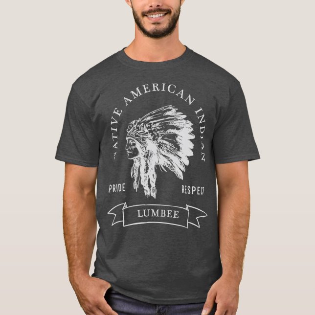 Camiseta Lumbee Tribe Native American Indian Pride Darker (Frente)