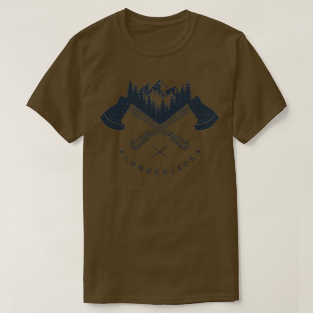 Camiseta Lumberjack (Frente do Design)
