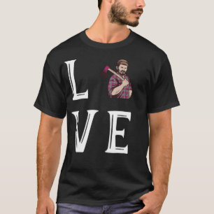Camiseta Lumberjack chef engraçado 8 anos