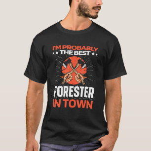 Camiseta Lumberjack Logger do Forester Ax Timberjack