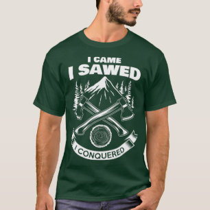 Camiseta Lumberjack logger florestal engraçado