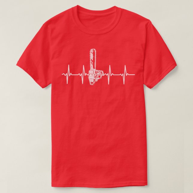 Camiseta Lumberjack Shirt Lumberjack Hearbeat (Frente do Design)