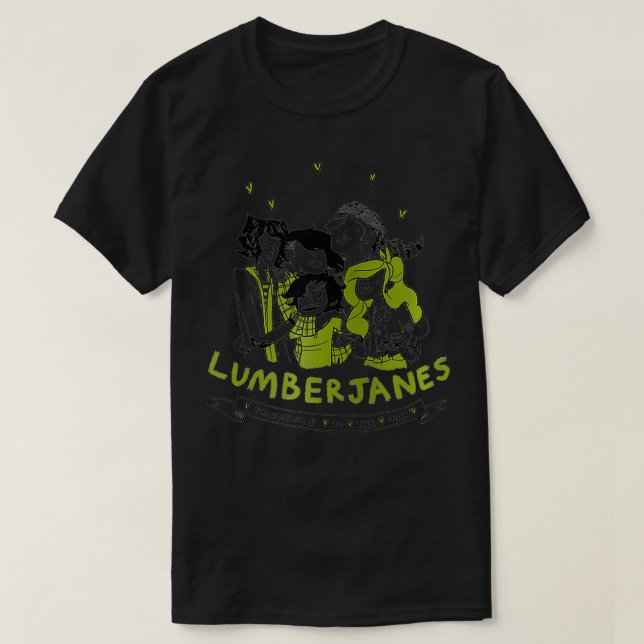 Camiseta Lumberjanes  Friendship to the Ma Zip  (Frente do Design)