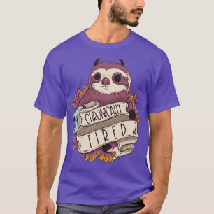 Camiseta Luminosidade cronicamente cansada