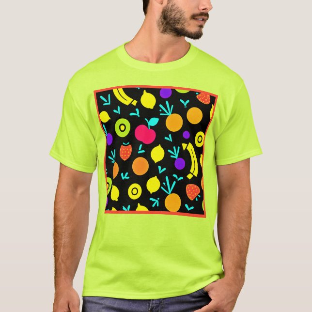 Camiseta Luminous Fruta Fiesta (Frente)