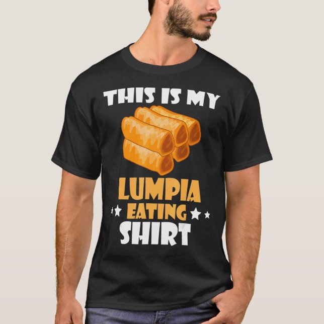 Camiseta Lumpia Eating Pinoy Comida Filipinas Filipino Spri (Frente)