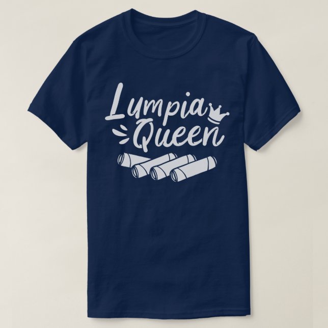 Camiseta Lumpia Filipino Comida (Frente do Design)