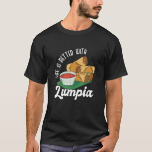 Camiseta Lumpia Filipino Comida filipina Lumpia Roller Wrap