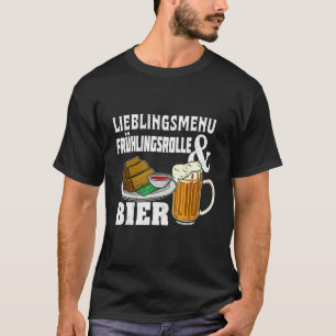 Camiseta Lumpia Primavera Roll Asian Cuisine 11