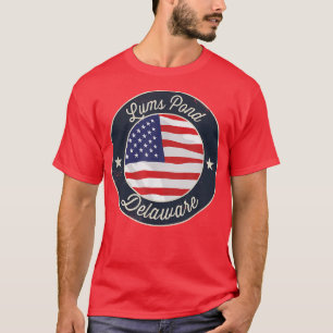 Camiseta Lums Pond - Patriotic Delaware T-Shirt Souvenir
