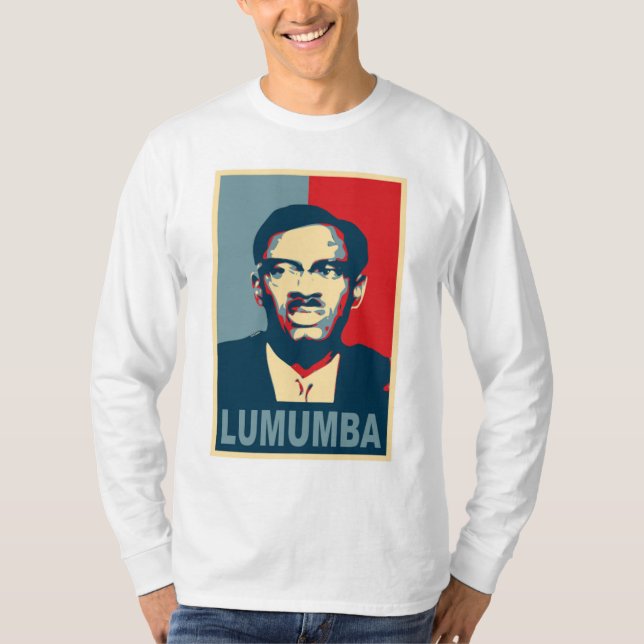 Camiseta Lumumba para o presidente (Frente)