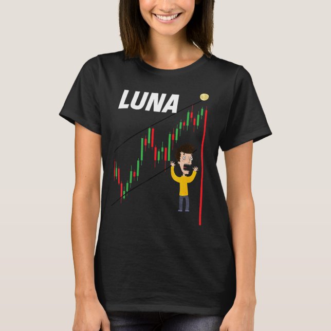 Camiseta Luna Crypto Crash Trading Cryptocurrency Btc 2022 (Frente)