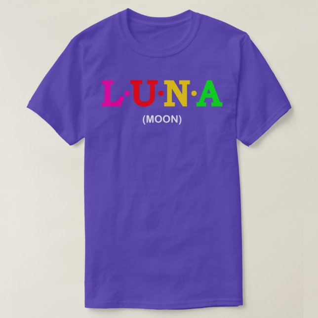 Camiseta Luna Moon (Frente do Design)