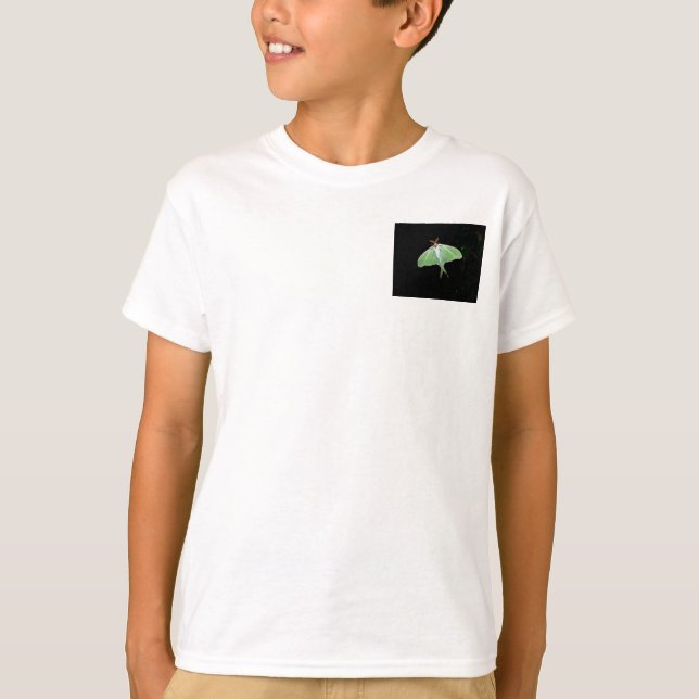 Camiseta Luna Moth Boys T-Shirt (Frente)