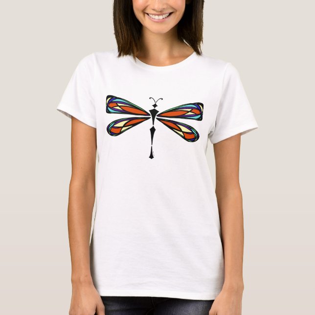 Camiseta Luna Stainha Glass Dragonfly T-Shirt (Frente)