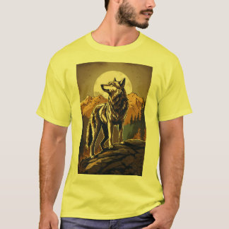Camiseta Lunar Howl: Wolf T-Shirt