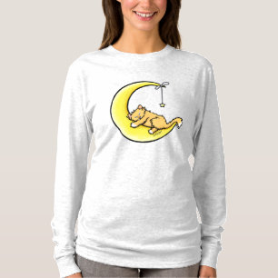 Camiseta Lunar Love Orange Cat T-Shirt