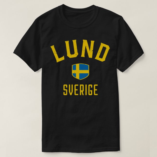 Camiseta Lund Sverige Suecia (Frente do Design)