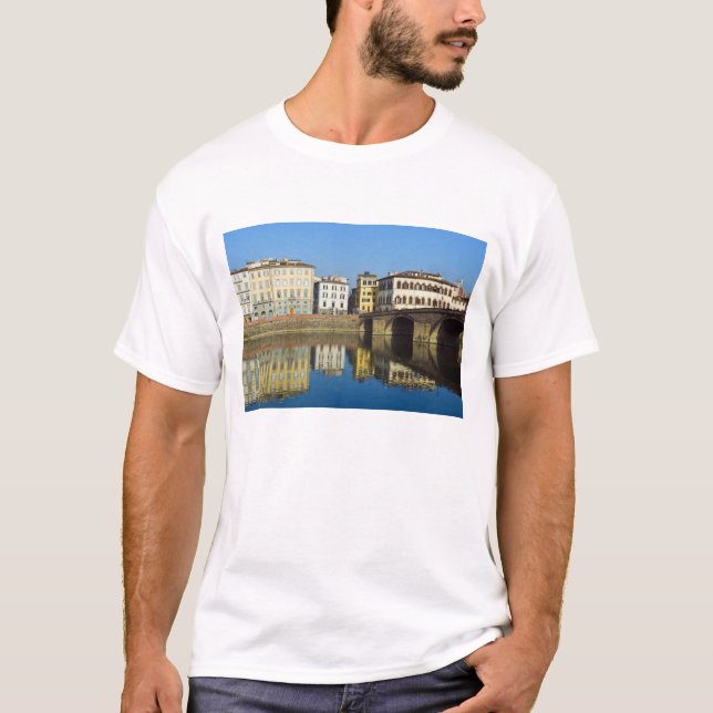 Camiseta Lungarno Vespucci, Ponte alla Carraia, (Frente)