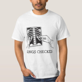 Camiseta Lungs Health Concept T-Shirt Design