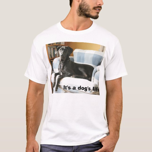 Camiseta Lunk, é a vida de um cão (Frente)